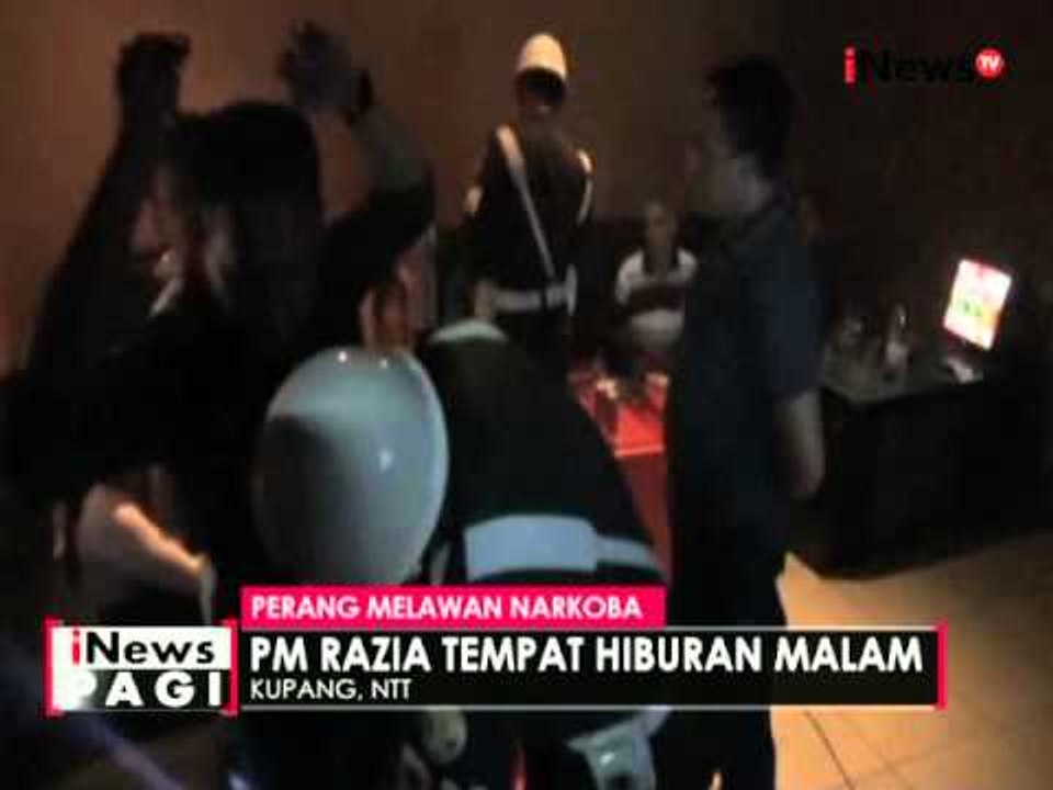 Cegah penggunaan narkoba, petugas Polda NTT gelar razia narkoba di diskotik - iNews Pagi 26/04