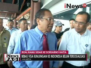 Rizal Ramli lakukan sidak ke bandara Soeta - iNews Pagi 26/04