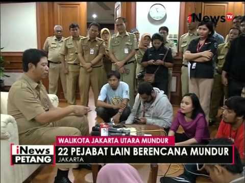 Selain walikota jakarta utara mundur, disusul 22 pejabat lainnya - iNews Petang 27/04