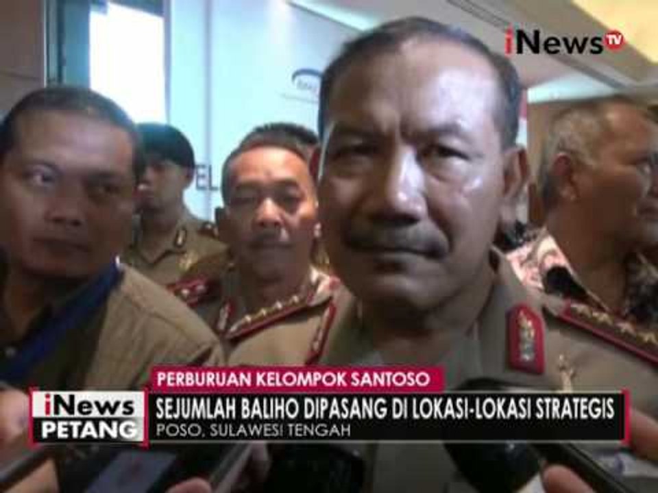 Kelompok Santoso masuk dalam Daftar Pencarian Orang - iNews Petang 25/04