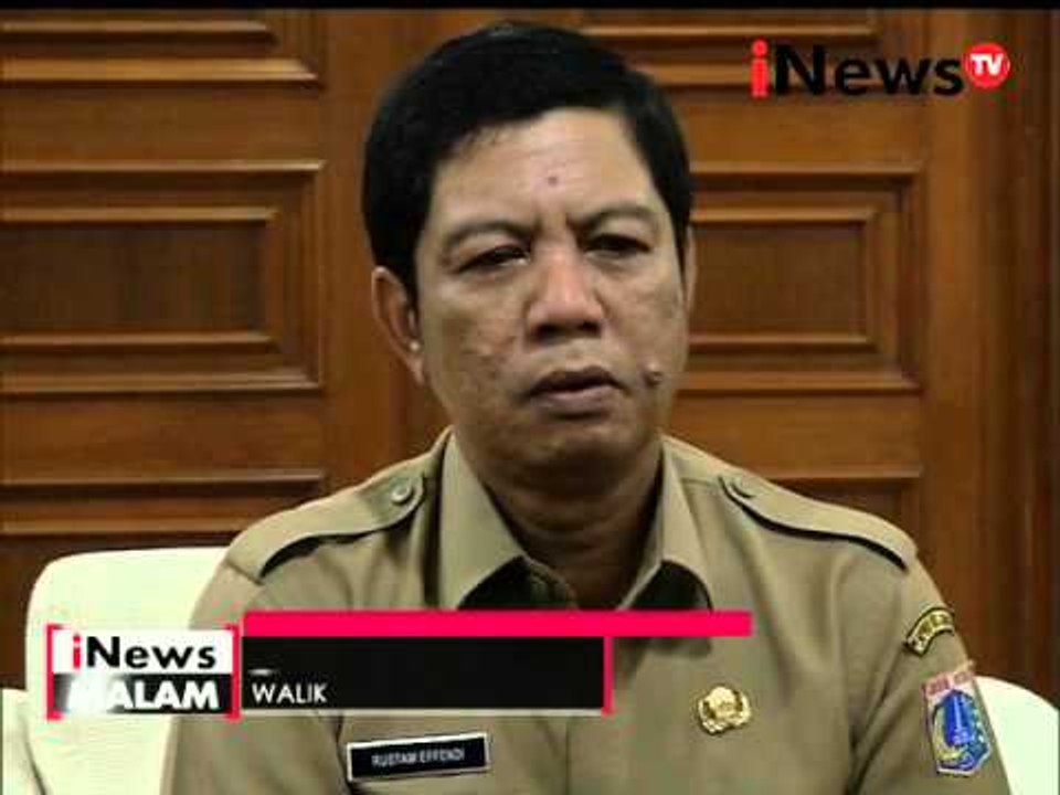 Keterangan Rustam Effendi mundur sebagai walikota bukan sebagai PNS DKI - iNews Malam 26/04