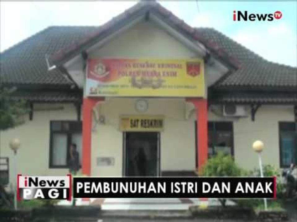 Usai pertengkaran rumah tangga, seorang pria tega habisi nyawa istri dan anaknya - iNews Pagi 29/04
