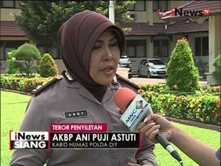 Live report : perkembangan terbaru kasus teror penyayatan di Yogyakarta - iNews Siang 27/04