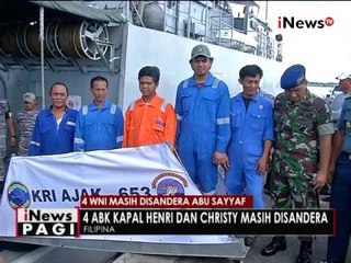 Descargar video: 4 ABK kapal Hendri dan Christy masih disandera kelompok Abu Sayyaf - iNews Pagi 02/05