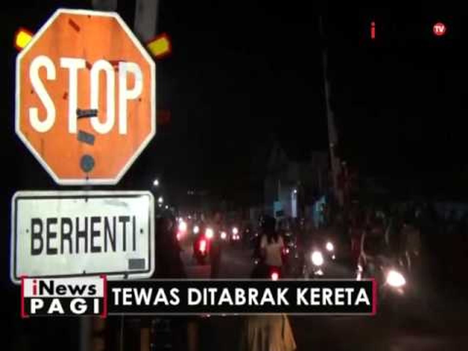 Hindari perkelahian, seorang pemuda di Solo tewas ditabrak kereta api - iNews Pagi 02/05