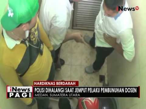 Kesal ulah temannya, ratusan mahasiswa hendak hakimi pelaku pembunuh dosen - iNews Pagi 03/05