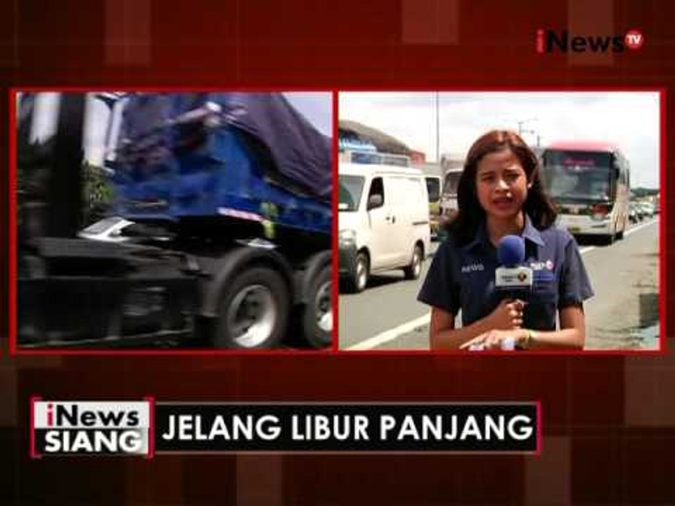 Live report : kondisi terkini lalin di tol Cikampek - iNews Siang 04/05