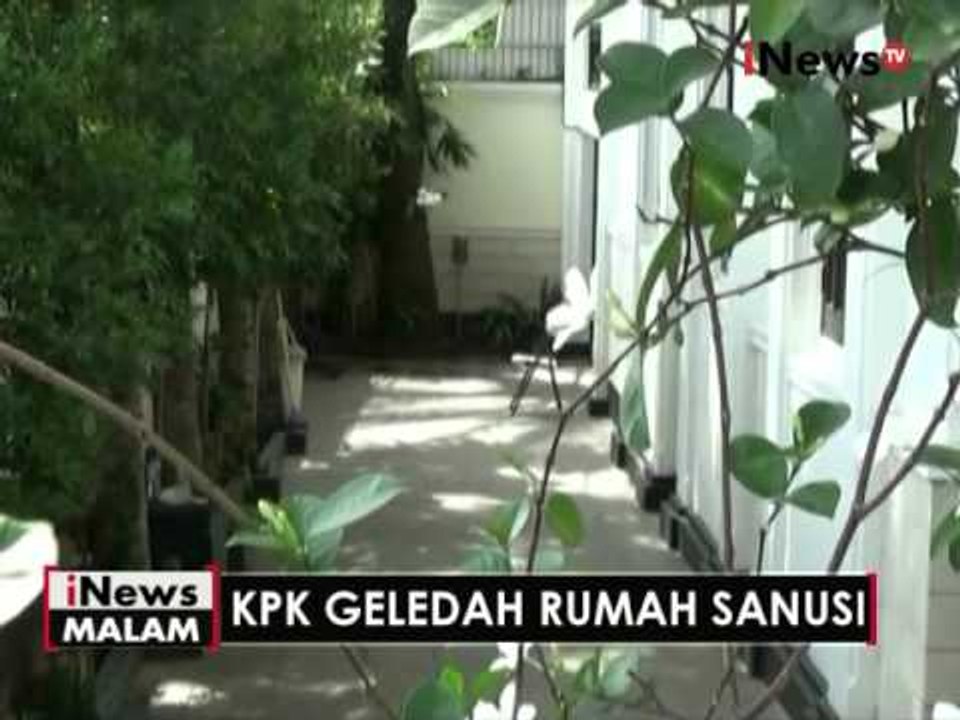 Penyidik KPK geledah rumah M. Sanusi terkait kasus reklamasi teluk Jakarta - iNews Malam 04/05