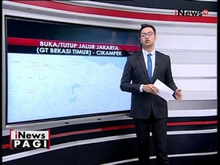 Inilah jalur alternatif dan buka tutup jalan jelang libur panjang besok - iNews Pagi 04/05