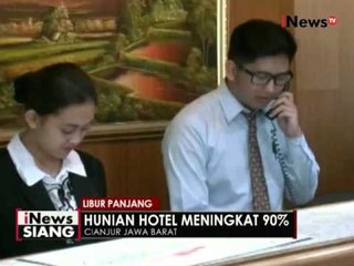 Libur panjang, sejumlah hotel dan villa di Tegal dan Puncak penuh - iNews Siang 05/05