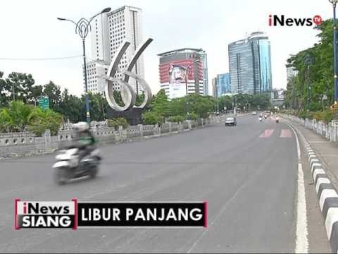 Libur panjang, hampir seluruh ruas jalan di Ibukota tampak sepi dan lengang - iNews Siang 05/05