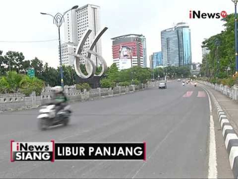 Libur panjang, hampir seluruh ruas jalan di Ibukota tampak sepi dan lengang - iNews Siang 05/05