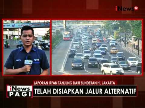 Live report : situasi terkini kondisi kawasan Sudirman dan Bundaran HI - iNews Pagi 03/05