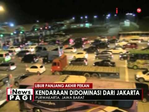 Libur panjang, ribuan kendaraan asal Jakarta padati gerbang tol Cipali-Cikopo - iNews Pagi 05/05