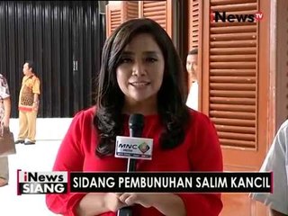 Download Video: Live Report : terkait sidang pembunuhan Salim Kancil di Surabaya - iNews Siang 02/06