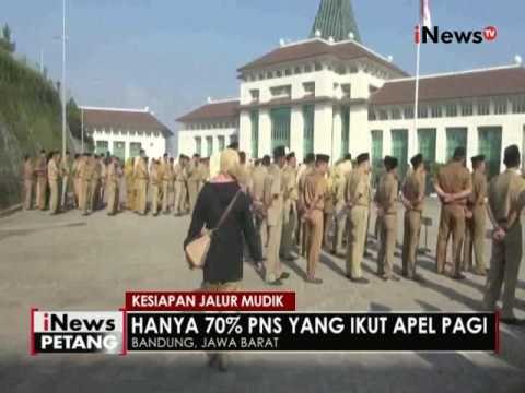 Ratusan PNS di Pemkot Bandung tidak hadir apel hari pertama puasa - iNews Petang 06/06