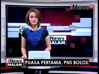 Hari pertama puasa, PNS terlambat masuk kerja - iNews Malam 06/06