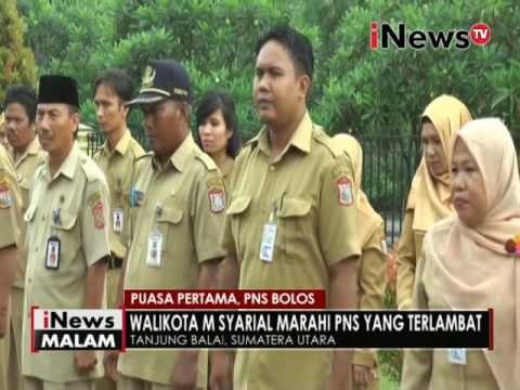 Puasa pertama, Walikota M Syarial marahi PNS yang terlambat - iNews Malam 06/06