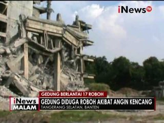 Скачать видео: Diduga kekuatan konstruksi yang tidak sebanding, Gedung tua di Bintaro roboh - iNews Malam 02/06