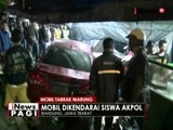 Sedan mewah yang dikendarai seorang Akpol tabrak sebuah warung di Bandung - iNews Pagi 06/05