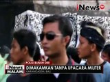 Polisi yang tewas Ngulah pati tidak dimakamkan dengan upacara pelepasn polisi - iNews Malam 08/05