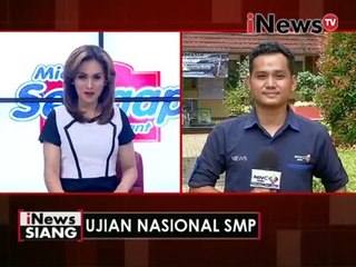 Live Report: MTS Negeri 3 jakarta ikuti ujian nasional berbasis komputer - iNews Siang 09/05