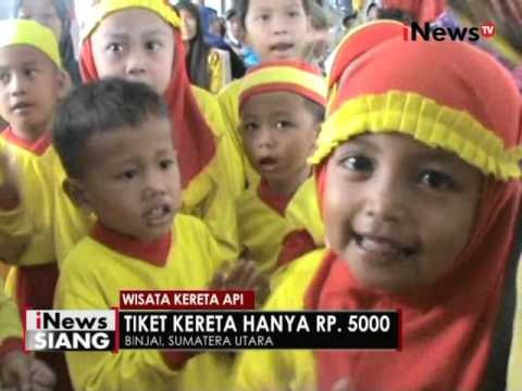 Wisata edukasi kerata api di Binjai, salah satu altenatif wisata untuk anak - iNews Siang 06/05