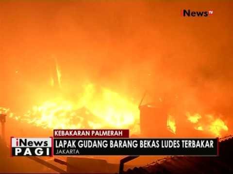 Gudang Barang Bekas Terbakar Didaerah palmerah - iNews Pagi 10/05