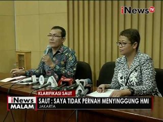 Download Video: Saut Situmorang minta maaf kepada HMI - iNews Malam 09/05