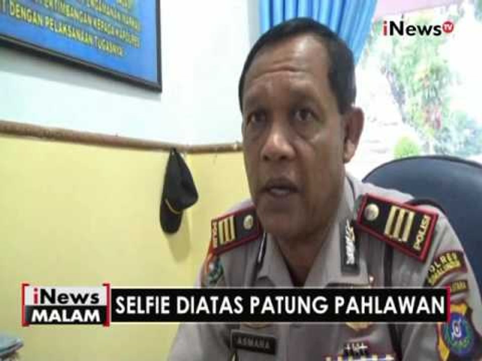 Empat Pelaku Selfie Diatas Patung Pahlawan,  Menyerahkan Diri kepada Polisi - iNews Malam 10/05