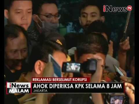 8 jam diperiksa KPK, Ahok ditanya soal suap perda reklamasi - iNews Malam 10/05