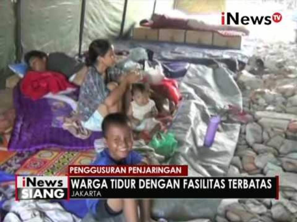 Digusur Ahok, warga kampung akuarium masih bertahan ditenda pengungsian - iNews Siang 10/05