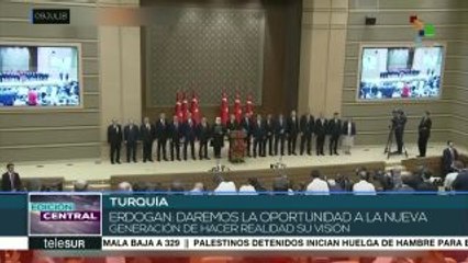 Recep Tayyip Erdogan se juramenta como presidente de Turquía