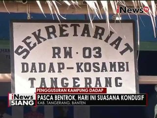 Warga dadap tolak diberikan ganti rugi rumah kontrakan - iNews Siang 11/05