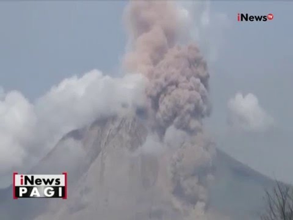 Gunug sinabung kembali meletus - iNews Pagi 12/05