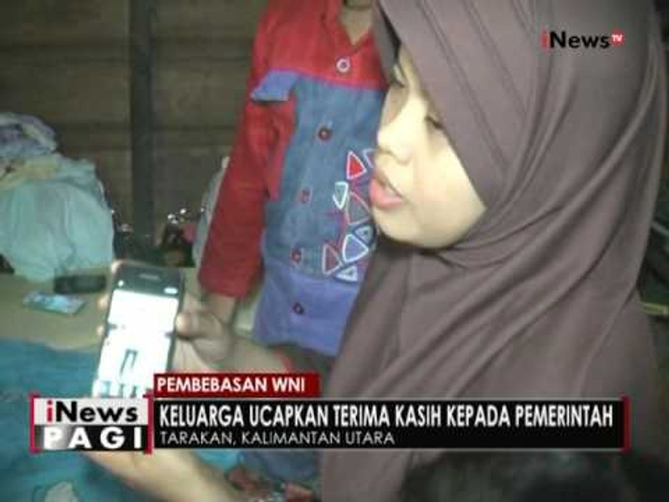 Pembebasan WNI, Keluarga Ucapkan Terima Kasih Kepada Pemerintah -iNews Pagi 12/05