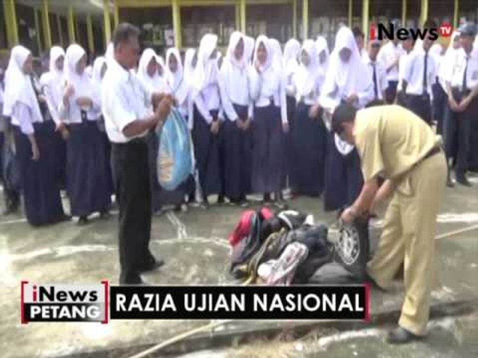 Usai jalani UN, ratusan siswa SMP di Wajo, Sulsel dirazia guru dan polisi - iNews Petang 12/05