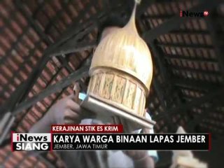 Download Video: Miniatur Bangunan Terbuat Dari Stik Es Krim - iNews Siang 12/05