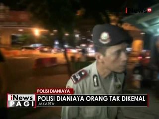 Polantas di mampang babak belur dikeroyok gerombolan pria cepak - iNews Pagi 16/05