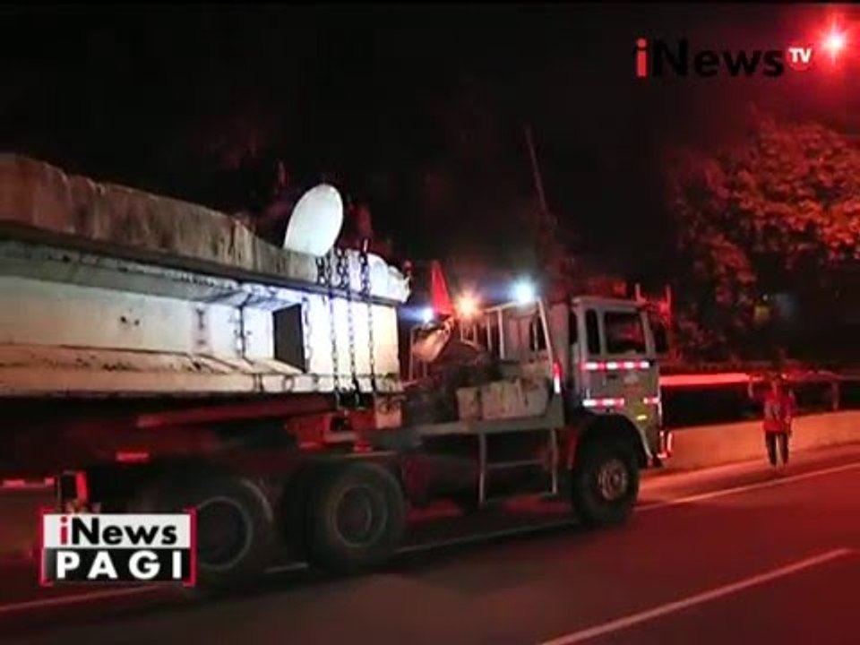 Polisi tetapkan supir truk yang menabrak JPO di tol BSD sebagai tersangka - iNews Pagi 17/05