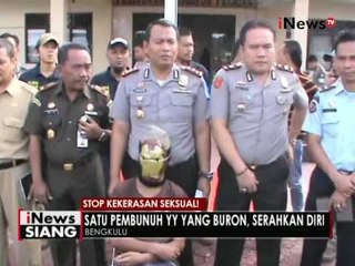 Download Video: 1 dari 2 tersangka pembunuhan YY menyerahkan diri ke polisi - iNews Siang 18/05