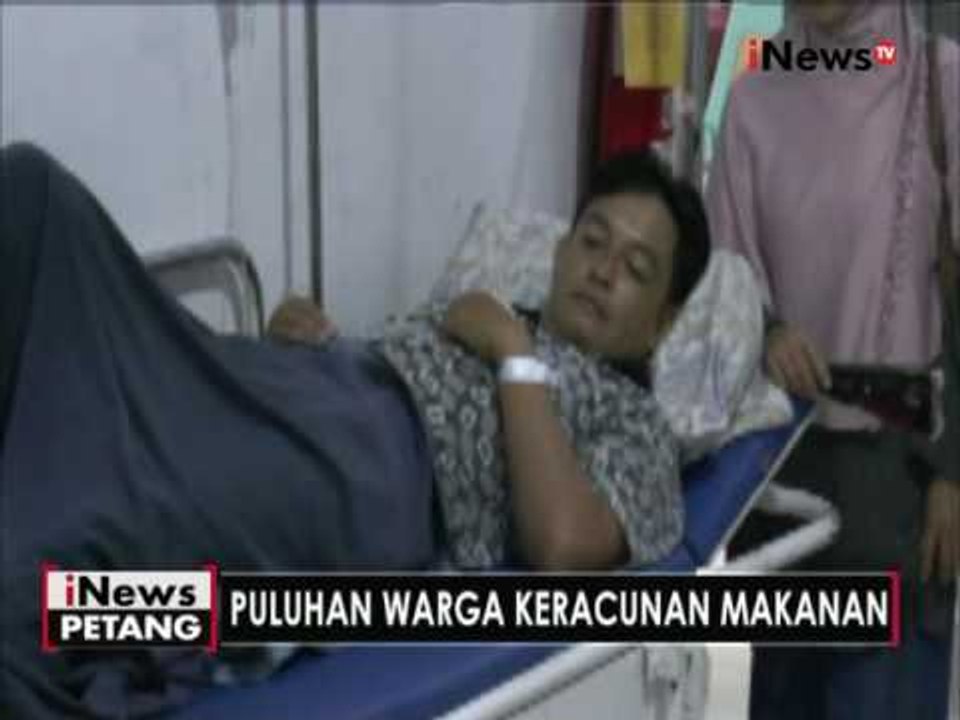 Puluhan Warga Keracunan Makanan, Usai Mengikuti Acara Tahlilan -  iNews Petang 17/05