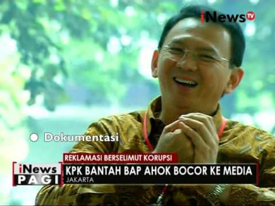 Terkait bocornya BAP kasus suap Reklamasi, KPK membantah bukan dari internalnya - iNews Pagi 18/05