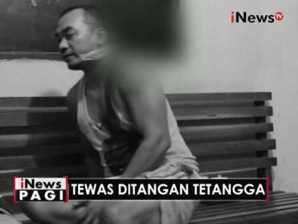 Hanya karena saling pandang, seorang pria tewas ditikam tetangga di Lampung - iNews Pagi 18/05