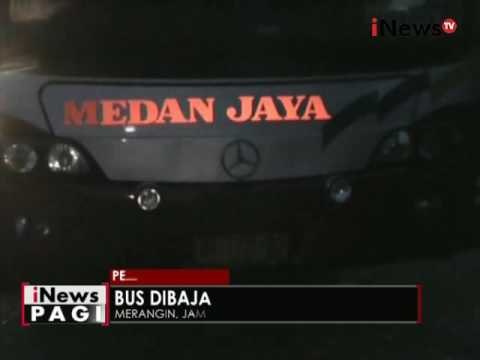 Seorang pemuda nekat membajak sebuah bus di Merangin, Jambi - iNews Pagi 18/05
