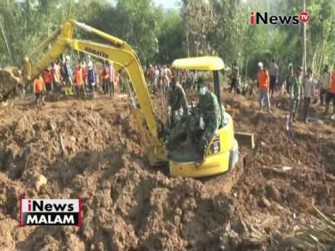 Sebelum jenazah hancur, alat berat akan ditambah untuk pencarian korban longsor - iNews Malam 23/06