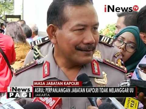 Menjelang pensiun Kapolri 2016, beredar wacana perpanjangan masa jabatan - iNews Pagi 19/05