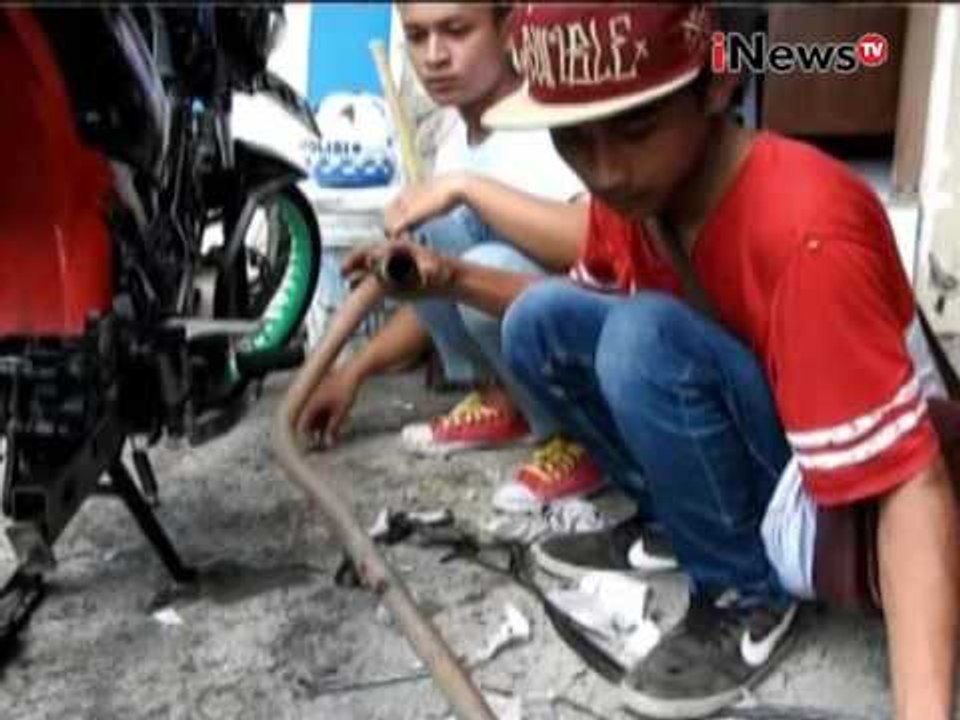 Polisi razia pelajar menggunakan knalpot bising dan ban tidak standar di Jateng - iNews Siang 20/05