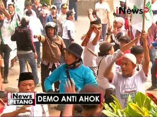 Demo anti Ahok, pendemo serang polisi dengan bambu dan lemparan batu - iNews Petang 20/05