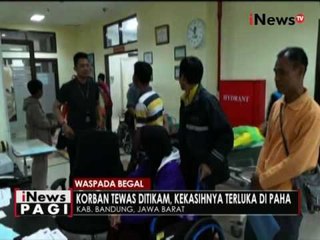 Kawanan begal kembali beraksi di Bandung, korban tewas ditikam - iNews Pagi 23/05